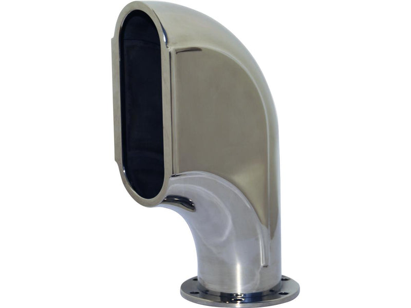 End Cap Skull Sucked End Cap Polished - 2.5 Inch