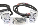 Backlit Hand Control Switch & Housing Kit With Audio & Cruise Control Black