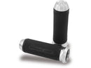 Elite Grip Chrome Throttle Cables - 1 Inch