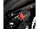 Fire Ring Turn Signal Insert Red LED Configuration Black