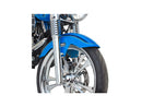 Smooth Dual Disc Hot Leg Fork Slider Chrome