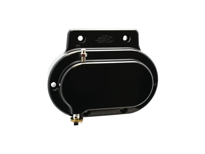 Millennium Smooth Transmission Side Cover With Hydraulic Clutch Black