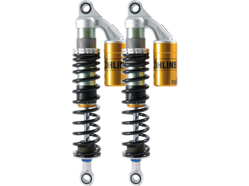 S36PL Road & Track 336mm Twin Shocks Black Adjustable Length +10/-0mm