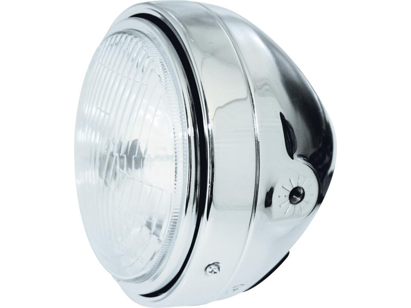 Headlight Chrome H4 - 5-3/4 Inch