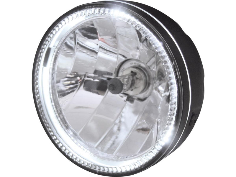 Skyline LED Headlight Black Side Mount - 5-3/4 Inch