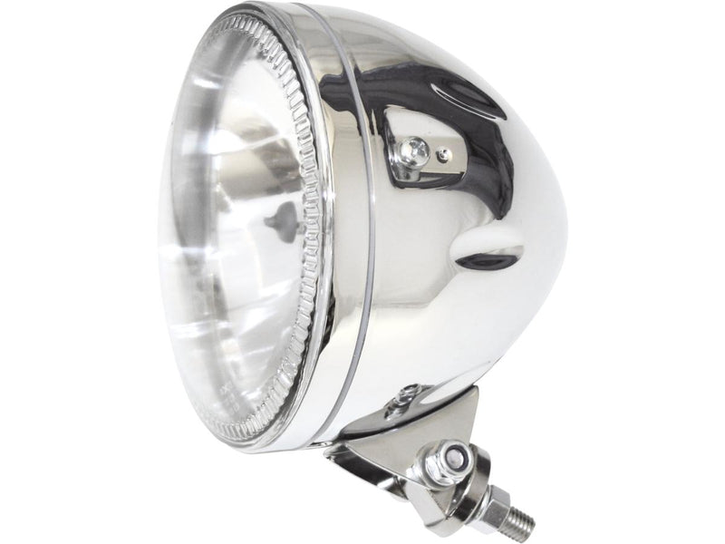 Skyline LED Headlight Chrome Bottom Mount - 5-3/4 Inch