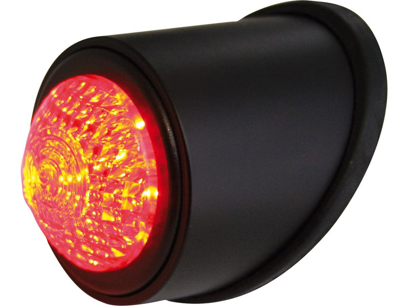 Old School Type 1 LED Taillight Black LED