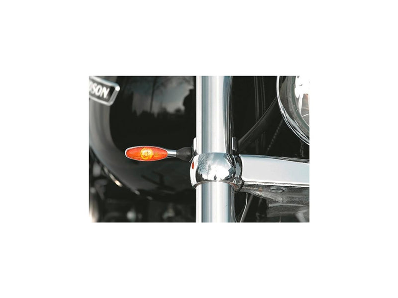 Quicky Turn Signal Clamp M10 Polished - 49mm