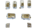 Switch Cap Set With Audio Chrome - 8 Pieces