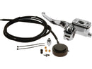 Hydraulic Clutch Conversion Kit With 80" Hose Chrome 1" For 96-06 Softail