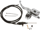 Hydraulic Clutch Conversion Kit With 80" Hose Chrome 1" For 96-06 Sportster