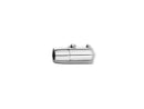 End Caps Fluted Chrome - 3.5 Inch