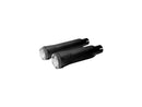 Universal Slip-On Muffler 1.75" Inlet Black - 4 Inch