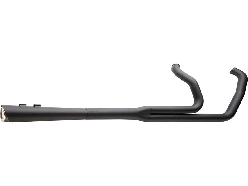 2 Into 1 SuperMegs 4 Inch Exhaust Black For 06-11 Dyna