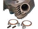 Exhaust Mounting Gasket Kit Paper Backed Gasket With Firering & Acorn Nuts Kit