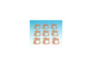 Body Oil Pump Gasket For 41-50 Flathead - Pack Of 10