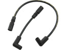 Custom 8mm Spark Plug Wires Black For 99-17 Dyna
