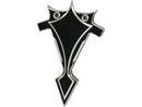 Black Gothic Spike Coil Bracket