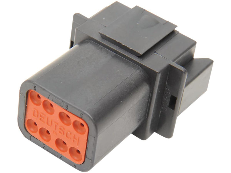 Deutsch OEM Dt Series Connector Housings 8 Wire Female Black