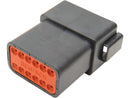 Deutsch OEM Dt Series Connector Housings 12 Wire Female Black