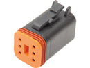 Deutsch OEM Dt Series Connector Housings 6 Wire Female Black 670055