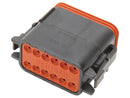 Deutsch OEM Dt Series Connector Housings 12 Wire Male Black