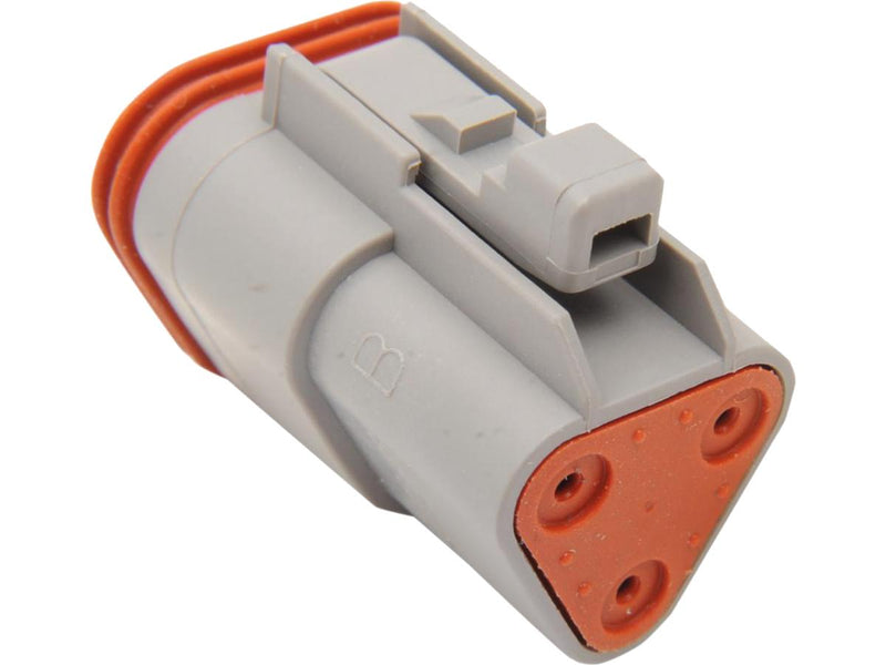 Deutsch OEM Dt Series Connector Housings 3 Wire Male Grey