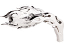 Flamed Micro Left Mirror Chrome