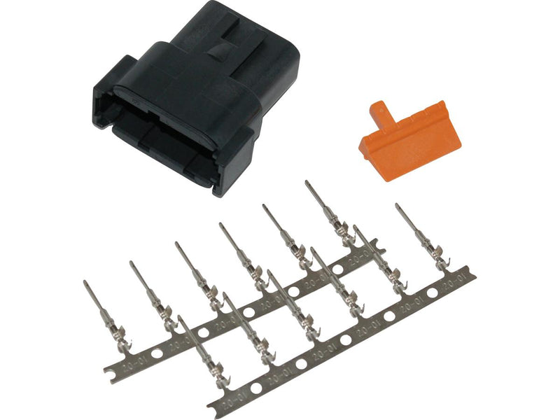 Connector Deutsch Dtm 12-Position Male Black