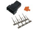 Connector Deutsch Dtm 8-Position Male Black