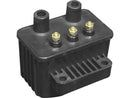 High Output Ignition Coil Black Single Fire For 71-03 Sportster - 3 Ohm