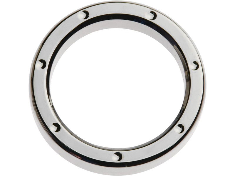 Custom Gauge Bezel Dimpled Chrome For 86-13 Touring 677700