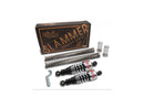 Front / Rear Slammer Lowering Kit Chrome For 06-17 Dyna