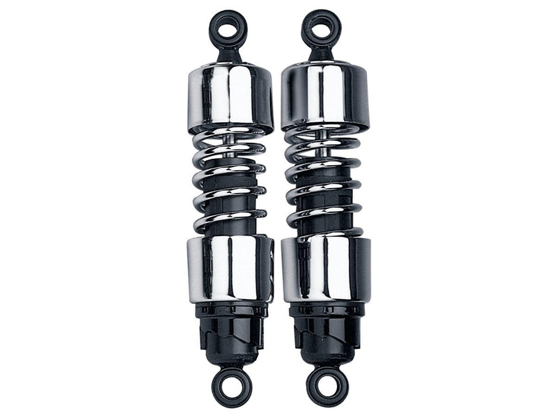 412 Series 11" Twin Shock Standard Duty Chrome For 04-20 Sportster