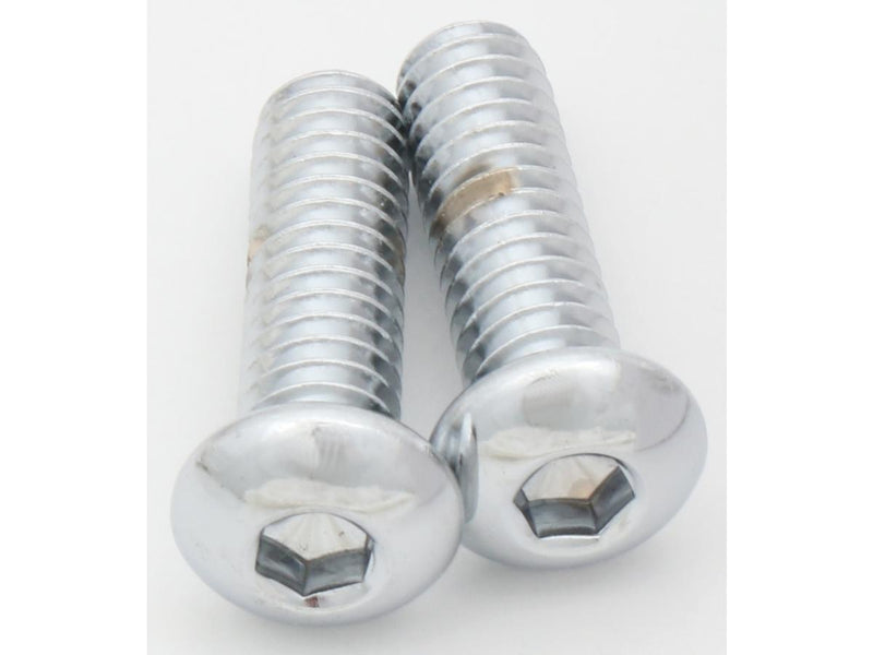 Buttonhead Allen Socket Bolt Pack Chrome 5/16 Inch -18 UNC