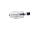 BL 1000 Halogen Bar End Turn Signal Chrome Satin Clear Halogen