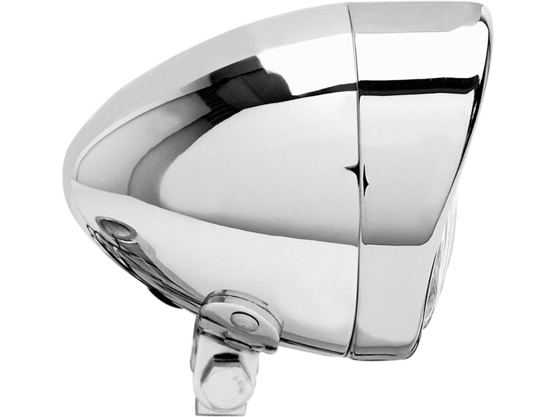 Headlight Chrome H4 - 6.5 Inch