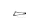 Axle Side Mount License Plate Bracket For 3/4" Axle Diameter Aluminium Polished For 86-03 Sportster