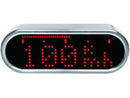 Motoscope Mini Speedometer Digital Scale Polished - 59mm x 21.9mm x 13mm
