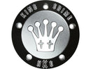 King Crime Derby Cover 5-Hole Black Satin