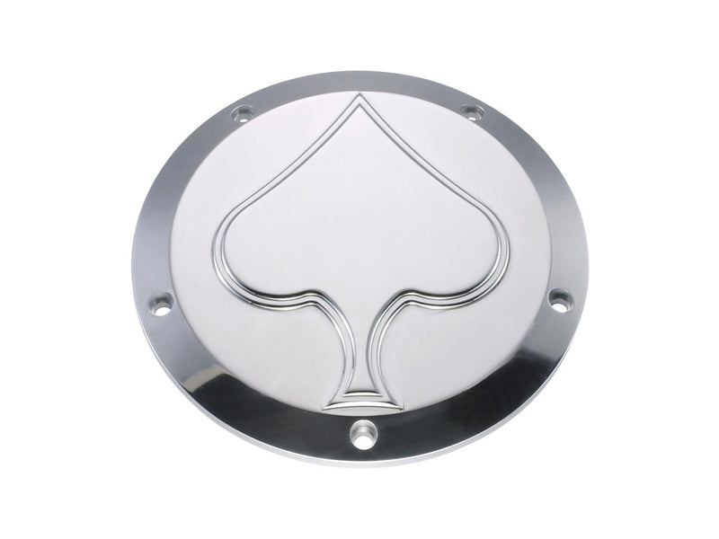 Spades Derby Cover 5-Hole Aluminium Polished