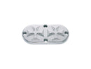 Cross Inpsection Cover Aluminium Polished For 94 FX Model
