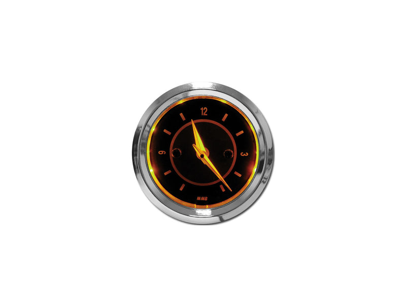 Clock Target Black YEL Light Clock