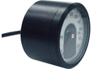 Motoscope Tiny Speedometer Black / Black - 49.0mm