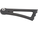 Axle Side Mount License Plate Bracket For 1" Axles Black For 06-07 Sportster