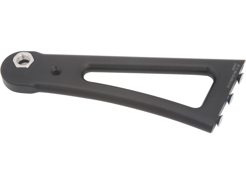Axle Side Mount License Plate Bracket For 1" Axles Black For 06-07 Sportster