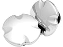 Iron Cross Gas Cap Set Vented & Non-Vented Set Chrome