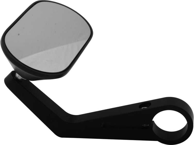 Agila Oval Bar End Mirror Black