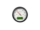 Motoscope Classic 8K Scale Black Anodized Bezel White Face
