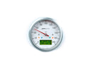 Motoscope Classic 8K Scale Black Polished Bezel White Face